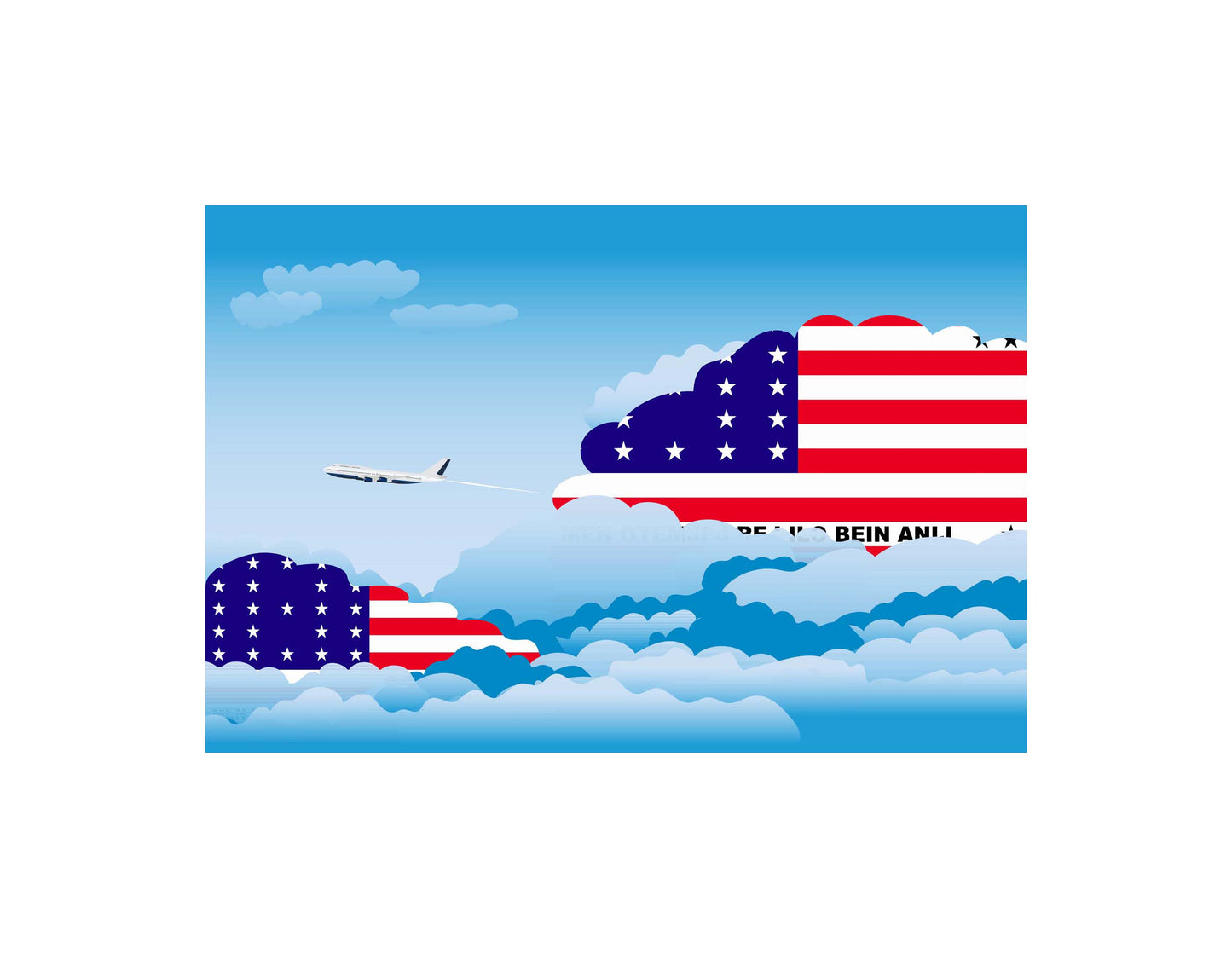 Bikini Atoll Day Clouds Canvas Print Framed