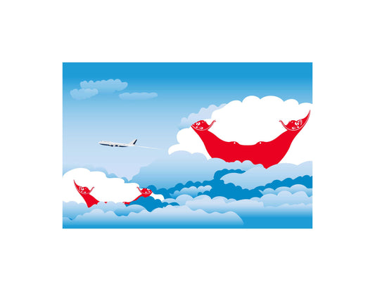 Easter Island  Rapa Nui Day Clouds Canvas Print Framed